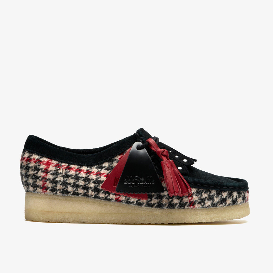 Συνδυασμός wallabee - Μαύρου tweed